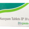 Diazepam 10mg x 20 Tabs